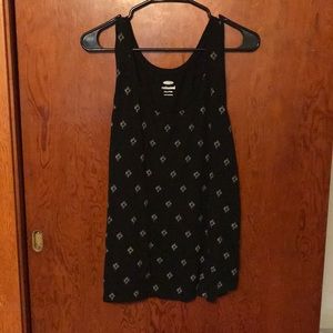 Relaxed for Black and gold tank. Old navy.
